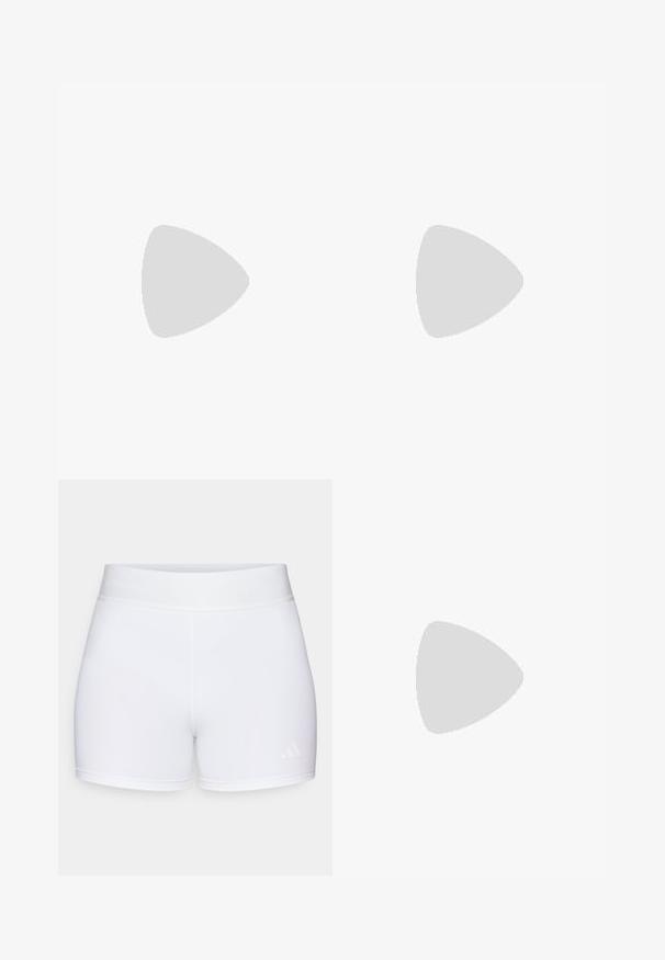 Black sports jersey with pink accents, featuring a split design, Adidas logo, and a circular club emblem with a crown and anchor symbol.; White athletic shorts with a smooth texture, elastic waistband featuring embossed logo, and a minimalist design.; White athletic shoe featuring a textured upper, three-stripe design, light cushioning, and a split-color heel accent. Lightweight sole technology.; Smartwatch with a square face, black silicone strap, orange and red display, digital time, date, activity icons, and a red side button.