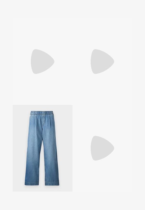 Hollister Co. BARE FOLDOVER REVERSIBILE TUBE - Débardeur - pink; Pantalon en denim bleu clair avec une taille élastique, coupe large et texture subtile. Ne possède ni poches visibles ni embellissements.; Baskets blanches en cuir avec des accents en daim beige, boîte à orteils perforée, lacets plats et semelle texturée crème. Présente un logo discret au talon.; Sac à main en simili cuir noir avec une texture crocodile, un dessus resserré et une sangle froncée. A l'apparence douce et compacte.