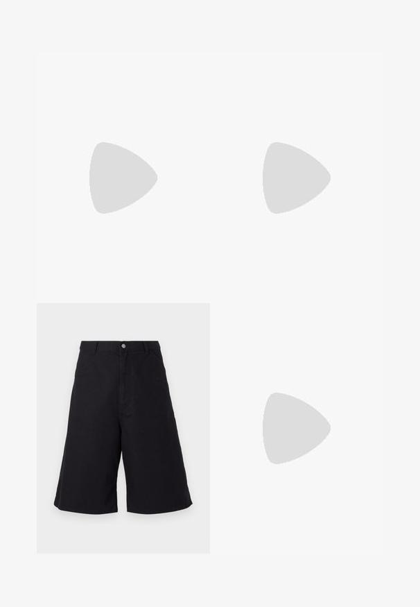 Biała koszulka piłkarska z niebieskimi i szarymi akcentami, z dużym czerwonym logo "AIA" z przodu oraz herbem klubu na piersi. Wykonana z lekkiego materiału.; Czarne bawełniane szorty o prostym kroju, z przednimi kieszeniami, zapięciem na guzik oraz fakturą odpowiednią do noszenia na co dzień.; Czarno-srebrny but sportowy z teksturowaną cholewką, wyraźnymi rowkami i czerwonymi elementami amortyzującymi na pięcie dla wsparcia. Niskoprofilowa konstrukcja.; Czarne sportowe okulary przeciwsłoneczne z osłonowym designem, ciemnymi soczewkami, kanciastym kształtem oraz akcentami logo na ramionach.