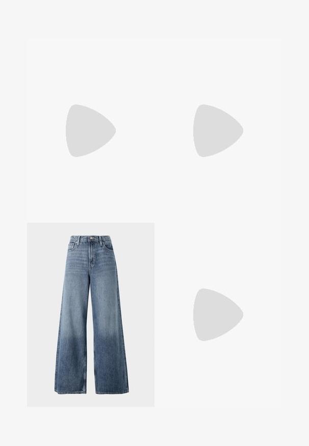 Beige cropped t-shirt, korte ærmer, med rød grafisk tekst og et tennisboldtryk. Fremstillet af blødt bomuldsstof.; Bredbenede jeans i lyseblå denim med høj talje, fem lomme-design og en falmet finish med subtile slidser.; Hvide høje kanvas sneakers med sort gummisål, gummitåhætte foran og seks øjehuller til snørebånd, der har et rent, minimalistisk design.; Olivengrøn corduroy håndtaske med to frontlommer, guldfarvet hardware og en kort rem. Båret med en lys grøn stribet sweater.
