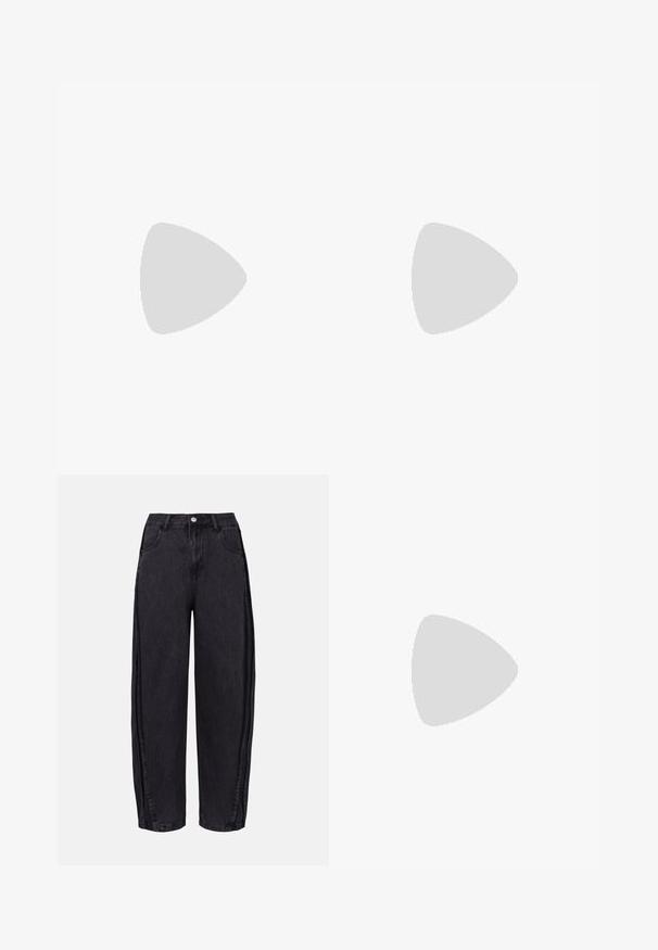 Must musta T-särk ümmarguse kaelusega, millel on valge trükitud tekst "PORSCHE LEAGUE TURBO CLUB" ja väike Puma logo all.; Mustad laiad teksapüksid, mis on valmistatud siledast denimist. Omavad kõrget taljejoont, esikotte ja nööpe kinnitamist talje ümber.; Mustad mustus jooksukeng, mis sisaldab segu võrgust ja sünteetilisest materjalist, jäme talla, kaarduv disain ja silmapaistev bränding külgedel.; Mustast nailonist vöökotist, millel on metsikute mustritega kamoflaaž ja lukuga taskud, kanda diagonaalis musta paksu jope peal, millel on kõrge krae.