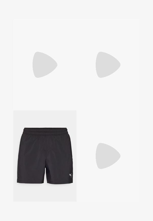 Majica maslinaste boje s okruglim izrezom i kratkim rukavima. Na prsima se nalazi mali bijeli Puma logo. Izrađena je od mekog, laganog materijala.; Crne atletske kratke hlače s elastičnim pojasom, izrađene od laganog materijala, s malim bijelim logom na donjoj strani.; Srebrna atletska tenisica s mrežastim materijalom, crnim naglascima, perforiranim dizajnom i udobnim bijelim potplatom. Ima istaknuti logo 'N'.; Crne sunčane naočale s mat završetkom, pravokutnim lećama i istaknutim logotipom na sljepoočnici. Polarizirane leće, UV zaštita.