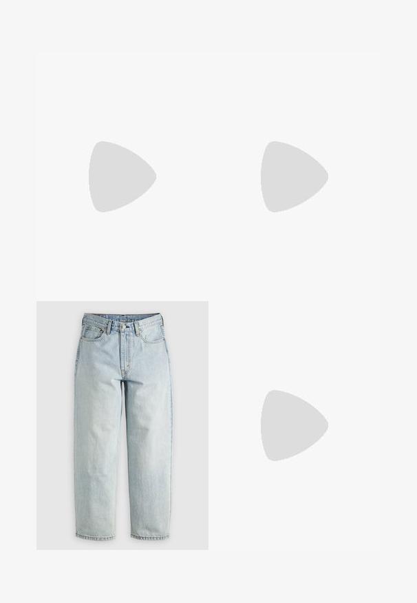 Turquoise cotton t-shirt with a crew neck, featuring a colorful graphic logo on the left chest. Short sleeves and straight hem.; Light blue denim jeans with a straight leg, five pockets, and a button-fly closure; features faded areas and subtle stitching details.; Black leather loafer with tassels, yellow stitching along the sole, and a thick, ridged rubber outsole.; Black rectangular sunglasses with a glossy finish, dark lenses, and gold hardware accent on the temple featuring the logo.