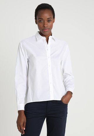 BLOUSE LONG SLEEVED - Hemdbluse - white