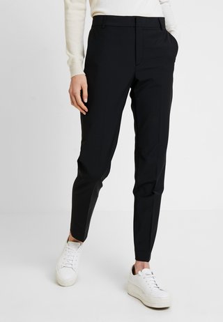 ZALA CIGARETTE PANT - Pantalon classique - black