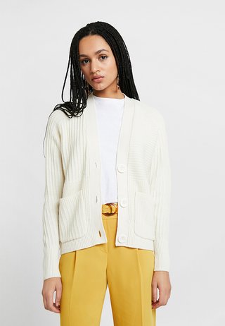 LIVVY STITCHY - Strickjacke - cream
