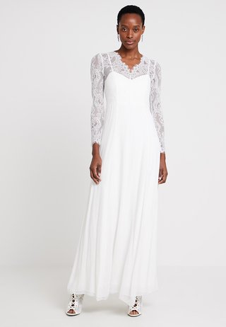 LONG BRIDAL DRESS - Vestido de fiesta - snow white