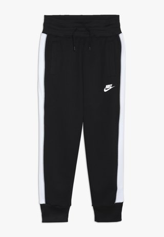 HERITAGE - Trainingsbroek - black/white/wolf grey