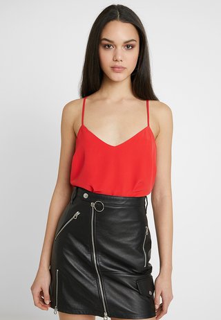 CROSS BACK CAMI - Débardeur - bright red