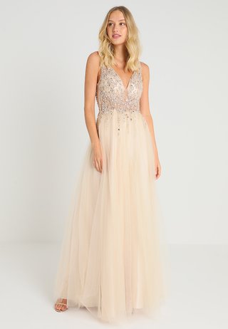 Ballkleid - champagne