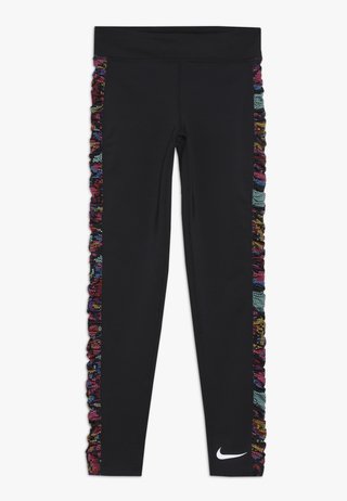 ALL IN FEMME - Tights - black/white