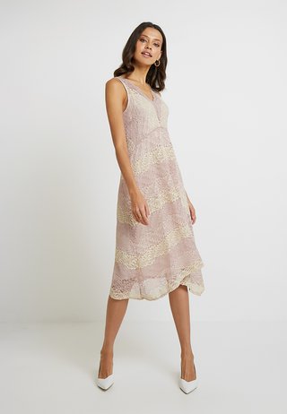 STRIPE HANKY HEM - Robe de soirée - blush