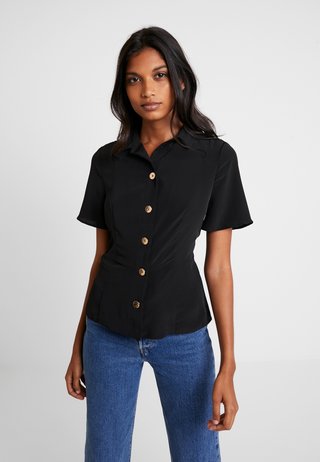 FITTED UTILITY - Skjortebluser - black