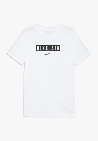 TEE AIR BOX - Print T-shirt - white/black
