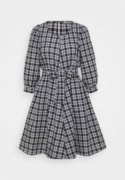 ONLY - ONLULRIKA LIFE  A-SHAPE DRESS - Korte jurk - cloud dancer/black