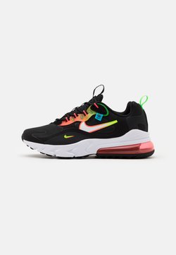 Nike Sportswear - AIR MAX 270 REACT - Sneakers laag - black/white/green strike/flash crimson/blue fury