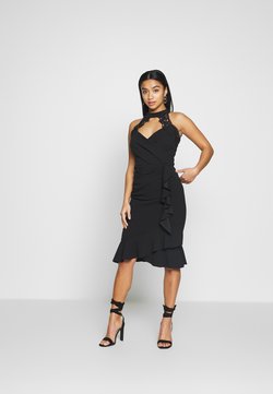 SISTA GLAM PETITE - LEESHA - Cocktailjurk - black