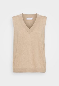 Lounge Nine - LNBALLOU SLIPOVER - Trui - safari melange