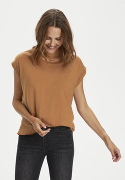 Saint Tropez - ADELIASZ - T-shirt basic - pecan brown