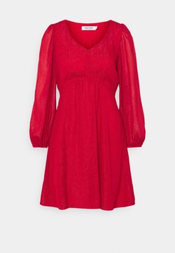 NAF NAF - STRIPY - Vestito elegante - lipstick