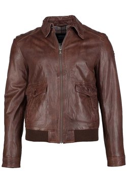 JCC - MIT BRUSTTASCHE SAMUEL - Leren jas - rostbraun