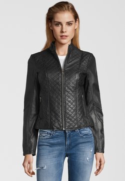 KRISS - LOUIS - Leren jas - black