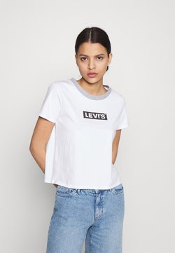 Levi's® - GRAPHIC SURF TEE - T-Shirt print - white