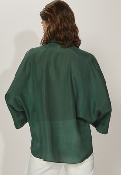 Allegra K Bomber da Donna con Stampa Floreale con Colletto alla Francese Piedistallo