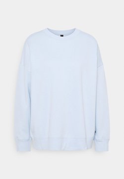 Cotton On Body - LONG SLEEVE CREW - Sweatshirt - baby blue marle