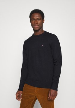 Tommy Hilfiger - PIMA CREW NECK - Trui - black