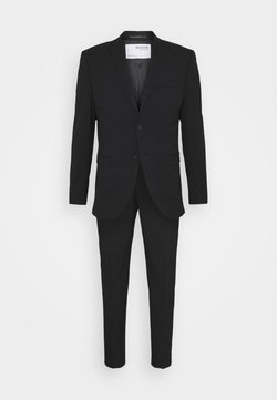 Selected Homme - SLHSLIM MYLOLOGAN CROP SUIT - Completo - black