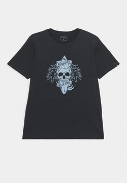 Quiksilver - NIGHT SURFER - T-Shirt print - black
