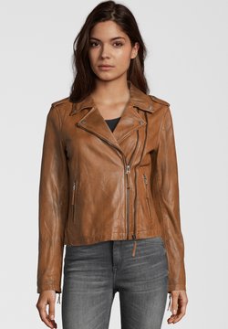 Apple of Eden - COOKIE - Leren jas - cognac