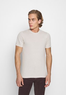 Abercrombie & Fitch - TEE - T-shirt print - Tan