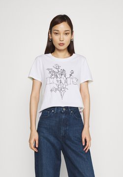 Levi's® - GRAPHIC SURF TEE - T-Shirt print - white