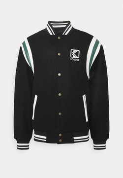 Karl Kani - BLEND COLLEGE JACKET - Giubbotto Bomber - black