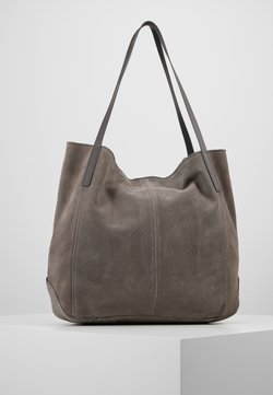 Anna Field - LEATHER - Shopper - anthracite