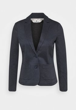 TOM TAILOR - BLAZER CHECKED - Blazer - grey houndtooth