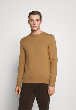 Tommy Hilfiger - PIMA CREW NECK - Trui - brown