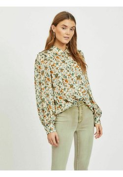 Vila - GEMUSTERTE - Camicia - ivy green