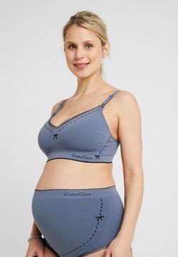 Cache Coeur - BREASTFEEDING BRASSIERE NURSING - Triangel BH - grey