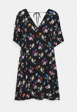 Even&Odd - Korte jurk - black/pink