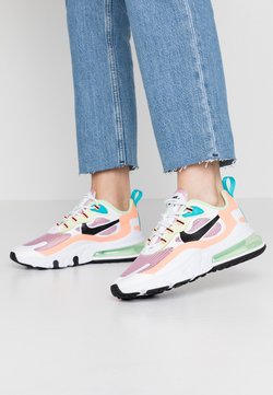 Nike Sportswear - AIR MAX 270 REACT - Sneakers laag - light arctic pink/black/orange pulse/white/vapor green/oracle aqua