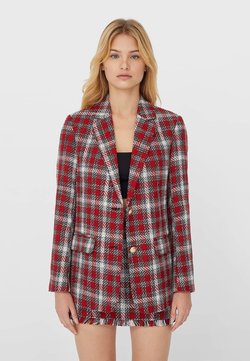 Stradivarius - Blazer - red