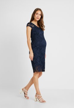 MAMALICIOUS - MLNEWMIVANA CAP DRESS - Jerseyjurk - navy blazer