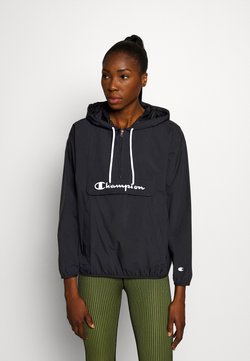 Champion - HALF ZIP - Veste coupe-vent - black