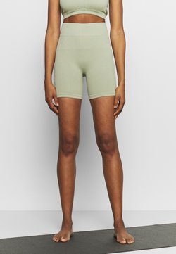 South Beach - SEAMLESS CYCLE SHORT - Tights - dessert sage