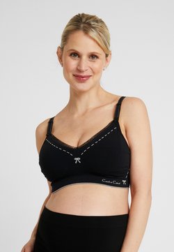 Cache Coeur - BREASTFEEDING BRASSIERE NURSING - Triangel BH - black