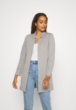 ONLY - ONLPENNY COATIGAN - Blazer - medium grey melange