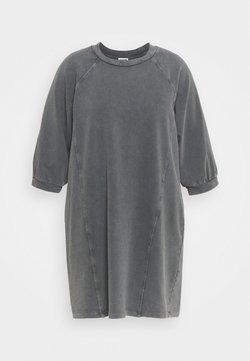 Noisy May Curve - NMDARIA SHORT DRESS - Korte jurk - obsidian